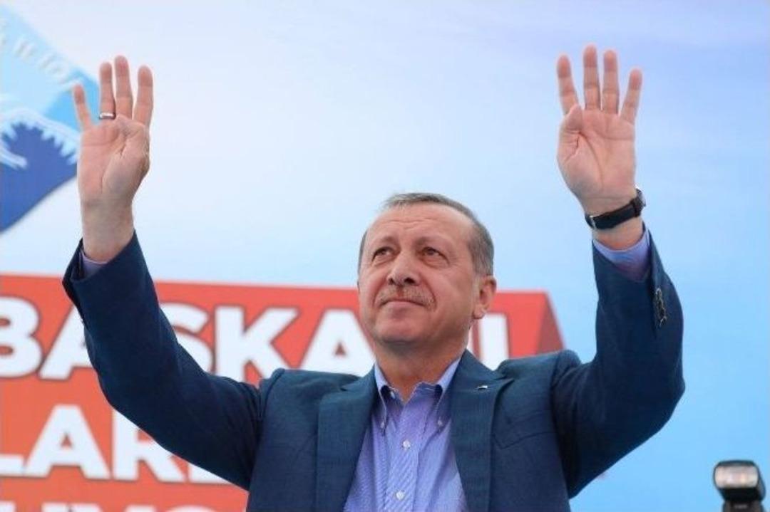 Cumhurbaşkanı Erdoğan Ağrı&rsquo;da Halka Hitap Etti