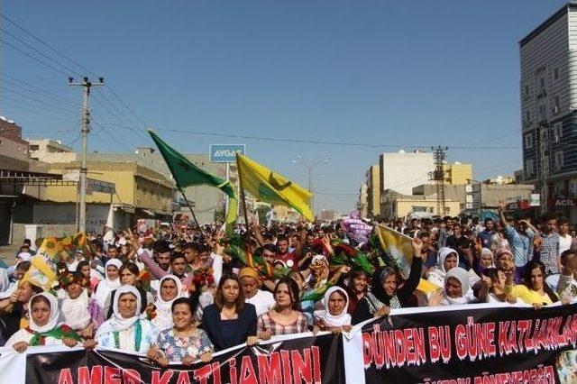 Silopi’de Diyarbakır’daki Patlamalar Protesto Edildi