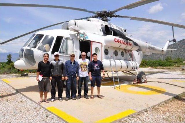 Ege deki Yangınları S&ouml;nd&uuml;recek 2