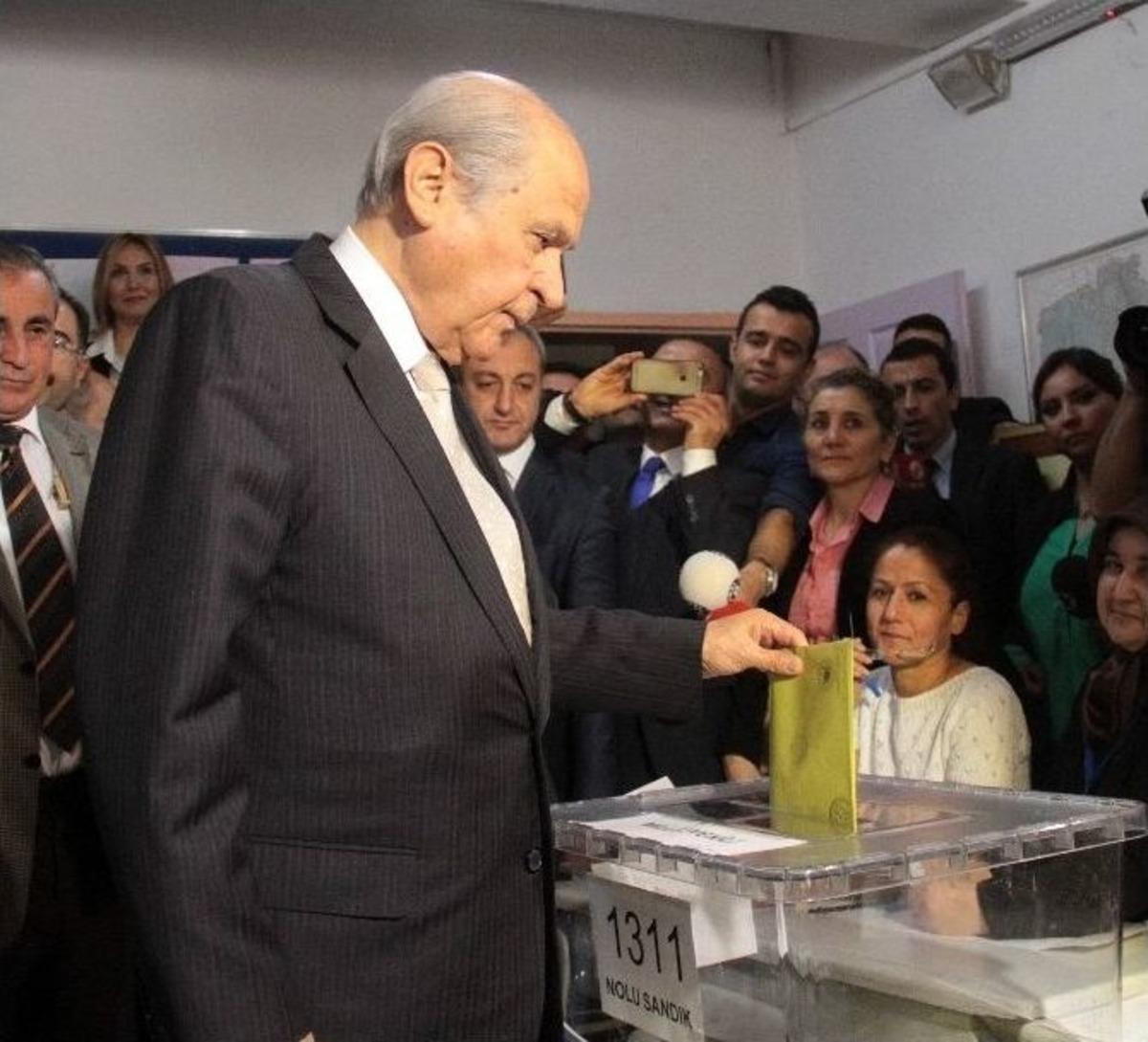 Mhp Lideri Bah&ccedil;eli Oyunu Kullandı