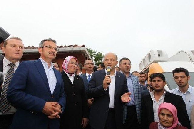 Bakan Işık Ve Başkan Köşker Yavuz Selim’e Müjdeyi Verdi