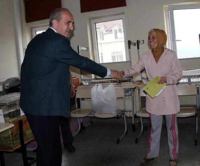 Numan Kurtulmuş Oyunu Ordu'da Kullandı