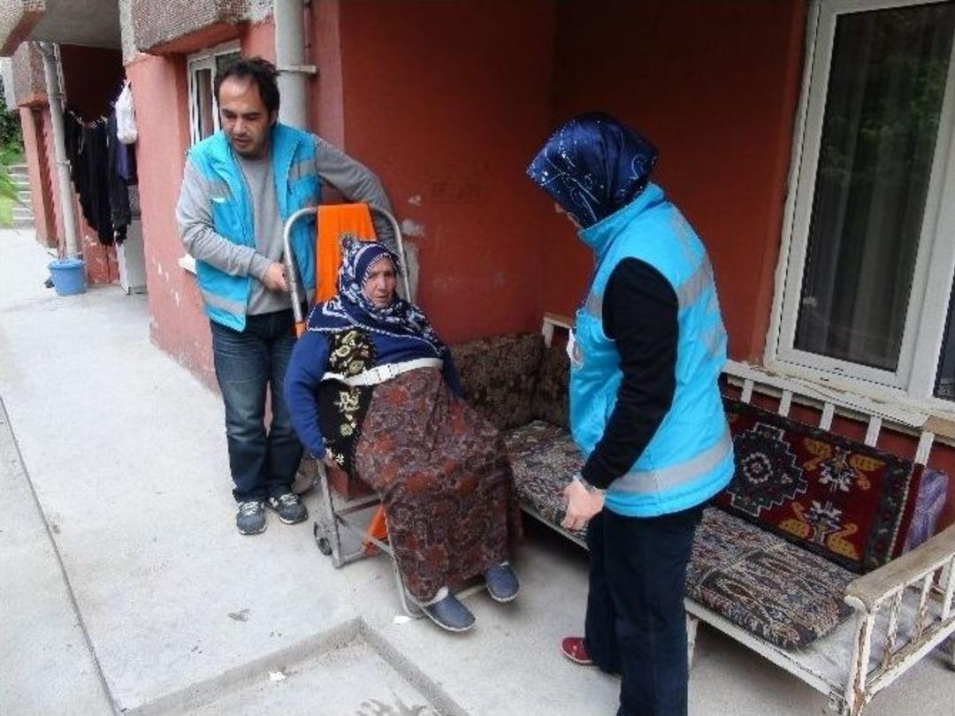 Evde Bakım Sağlık Hizmeti, Engelli Vatandaşların Oy Kullanması İ&ccedil;in Seferber Oldu