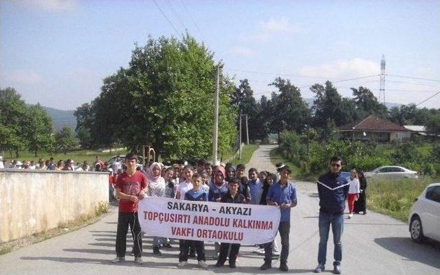 Akyazı&rsquo;da Sağlıklı Yaşam Y&uuml;r&uuml;y&uuml;ş&uuml; Yapıldı 1