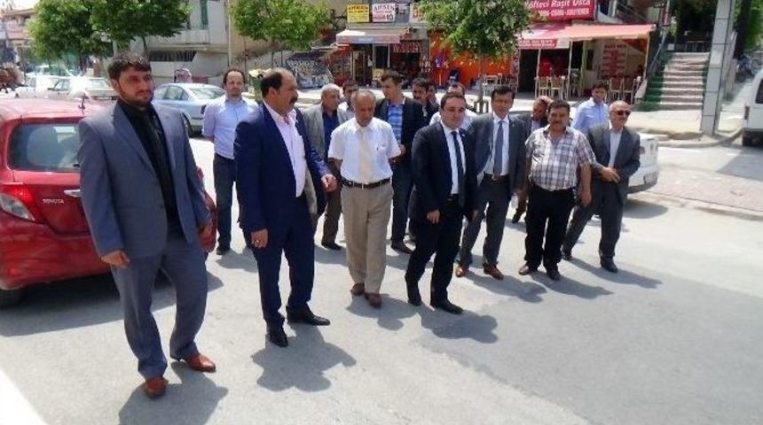 Mhp&rsquo;den Yol Kapatma Eylemi