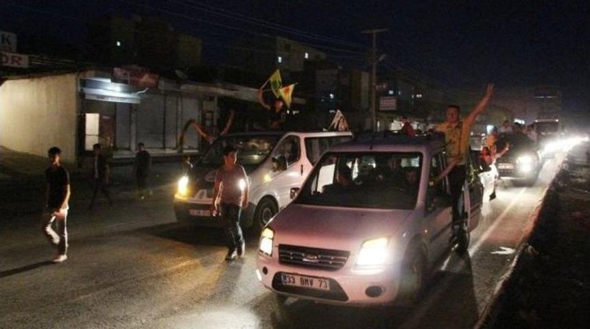 Silopi&rsquo;de Hdp&rsquo;lilerden Se&ccedil;im Kutlaması