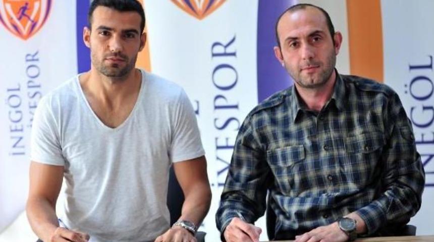 İneg&ouml;l Belediyespor'a Mehmet Almaz'dan Imza
