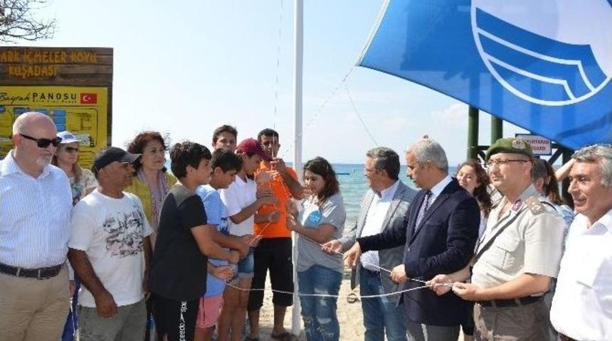 Kuşadası&rsquo;na 19 Mavi Bayrak