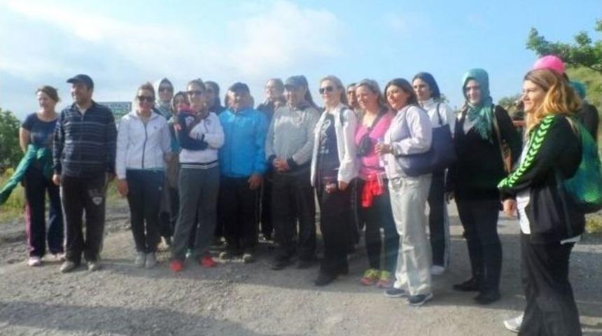 Talas Spor Tesisi &Uuml;yelerinden Sağlıklı Yaşam Y&uuml;r&uuml;y&uuml;ş&uuml;