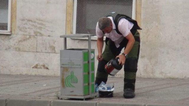 Edirne’De Bombalı Sanılan Şüpheli Paket Boş Çıktı