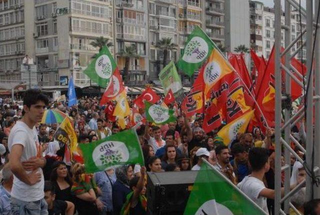 Hdp Gündoğdu Meydanı'nda Seçin Sonrası Miting