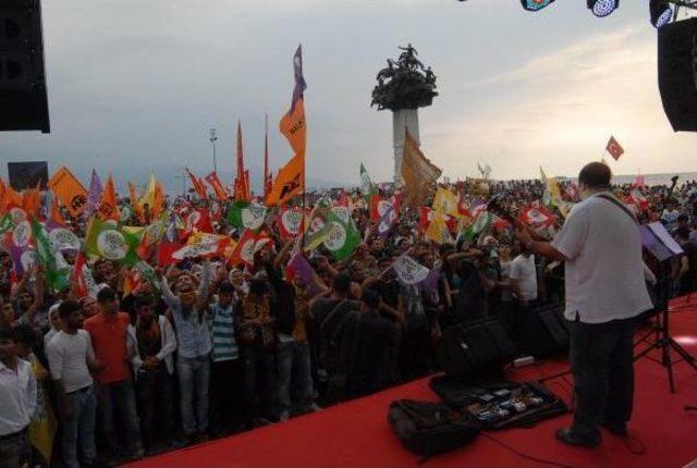 Hdp Gündoğdu Meydanı'nda Seçin Sonrası Miting