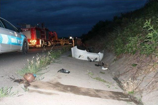 Tekirdağ’da Kaza: 1 Ölü, 1 Yaralı