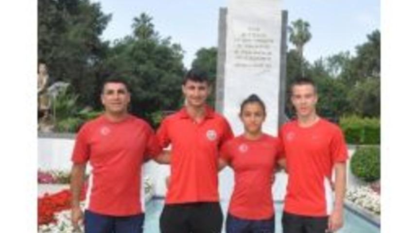 Adanalı Rekortmen Atletler Milli Takım Se&ccedil;meleri İ&ccedil;in İstanbul&rsquo;a Gitti