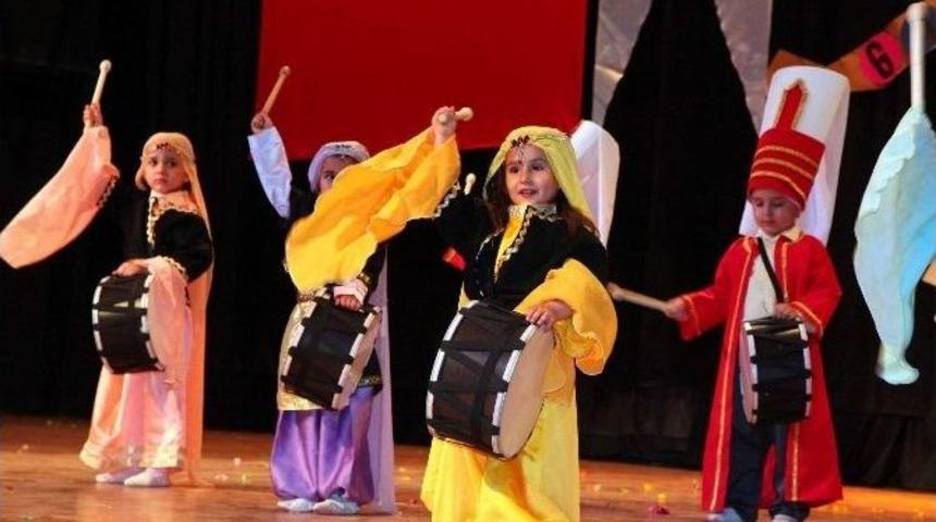 Ga&uuml;n Kreş Ve Anaokulunda Mezuniyet Heyecanı