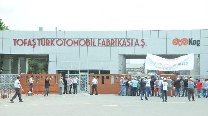 Eylem Yapan Tofaş İş&ccedil;ilerine Sendika Desteği