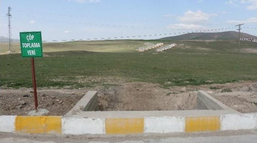 Diyadin Belediyesi 460 &Ccedil;&ouml;p Konteyneri Aldı