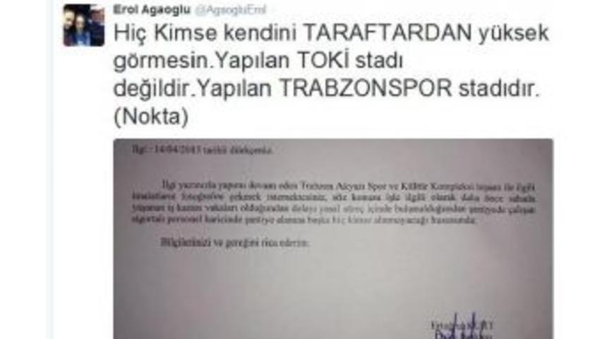 Trabzonspor'la Toki Arasında Fotoğraf Krizi