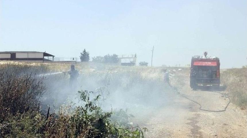 Gaziantep&rsquo;te Y&uuml;zlerce D&ouml;n&uuml;ml&uuml;k Ekili Arazinin Yanması &Ouml;nlendi