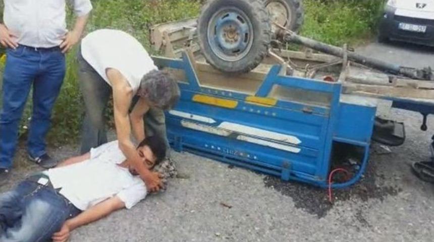 Bir Ayağının Kopmasına Neden Olan Patpat İle Yine Kaza Yaptı