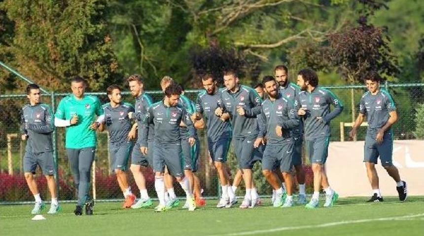 A Milli Futbol Takımı, Kazakistan Ma&ccedil;ının Hazırlıklarına Başladı