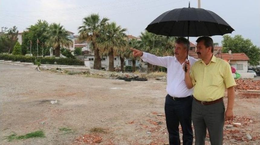 Başkan Yaralı’dan Yağmur Altında İnceleme