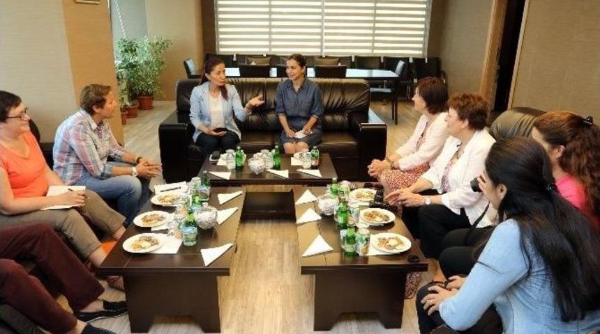 Fransız Heyetten Eş Başkan &Ccedil;oban&rsquo;a Ziyaret