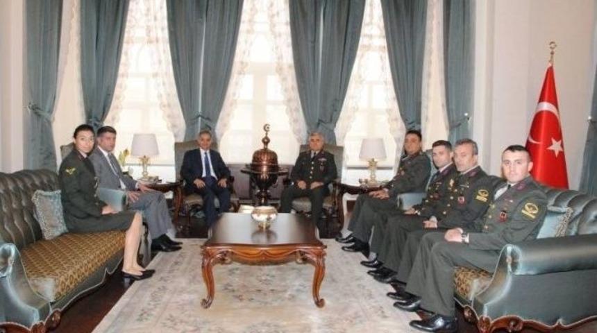 Jandarma Teşkilatı, Vali Tapsız&rsquo;ı Ziyaret Etti