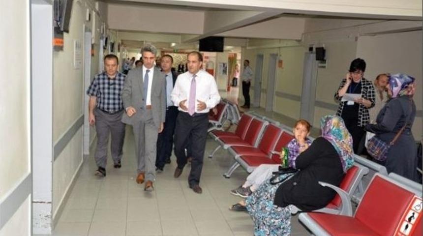 Bolu Valisi Aydın Baruş, Hastaneleri Ziyaret Etti