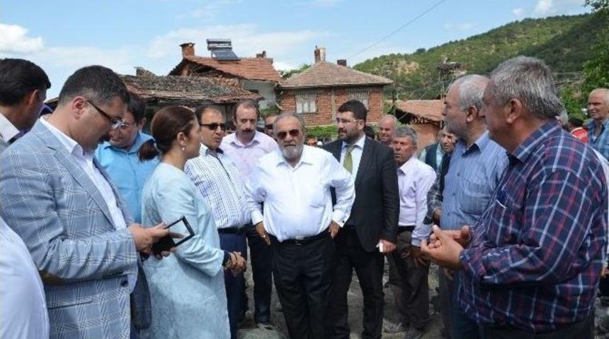 Ak Parti Milletvekilleri&rsquo;nden Maksutlu&rsquo;da İnceleme