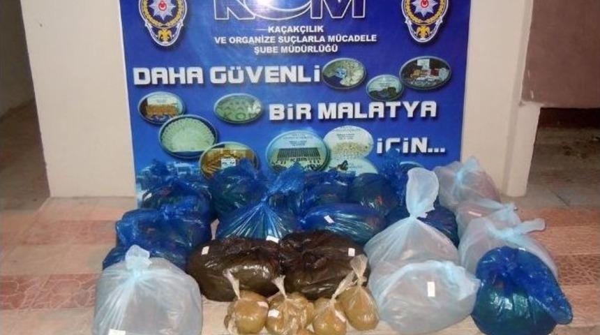 Malatya&rsquo;da Uyuşturucu Operasyonu