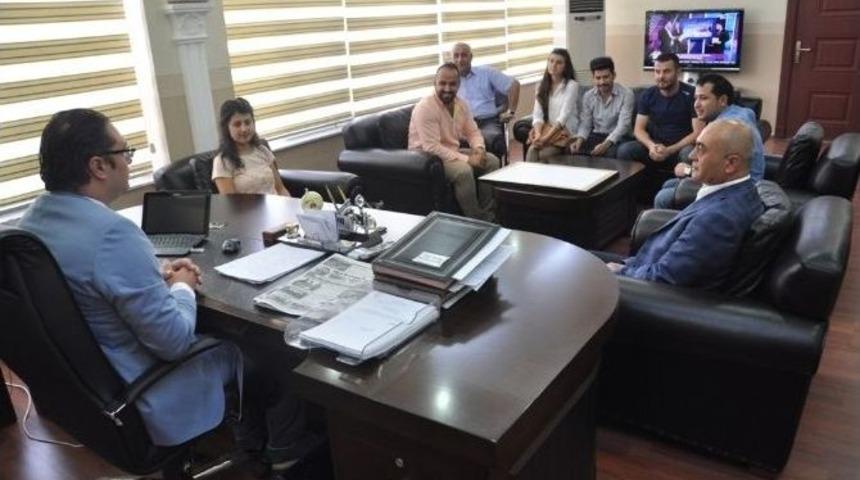 Silopi Fotoğraf Topluluğu&rsquo;ndan Kaymakam Ali Arıkan&rsquo;a Ziyaret