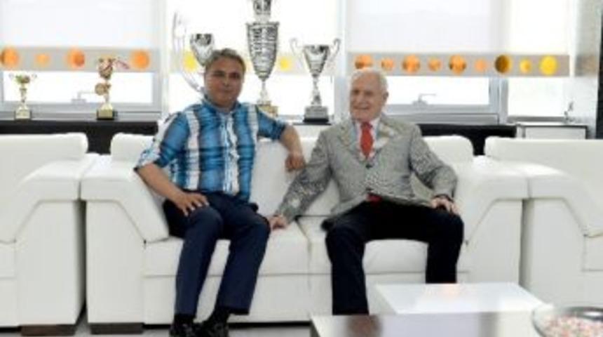 Başkan Uysal, Prof. Dr. Haberal&rsquo;ı Konuk Etti