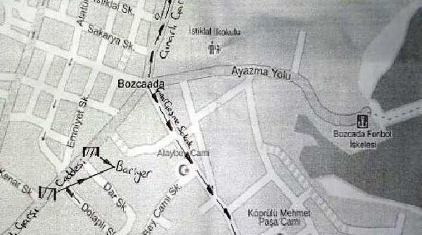 Bozcaada'da Devrim Gibi Trafik Kararları