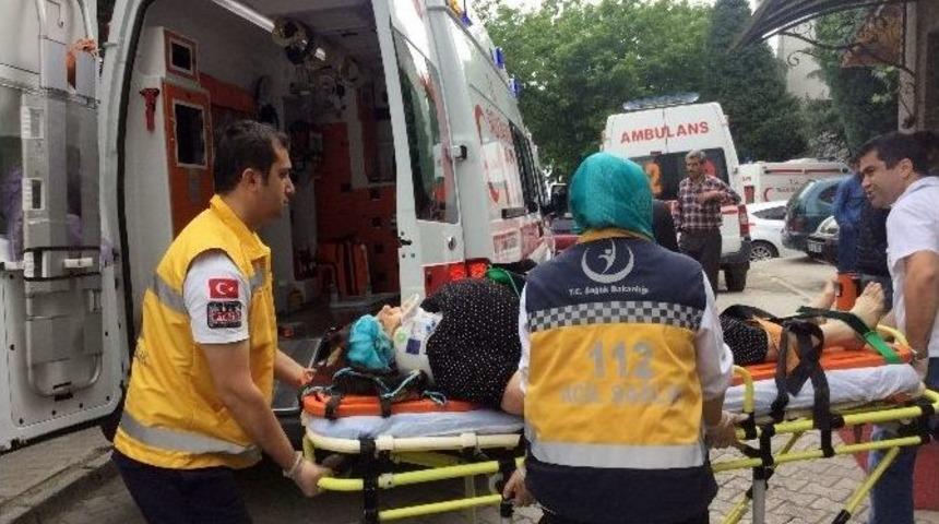 Dut Ağacından D&uuml;şen Kadın Yaralandı