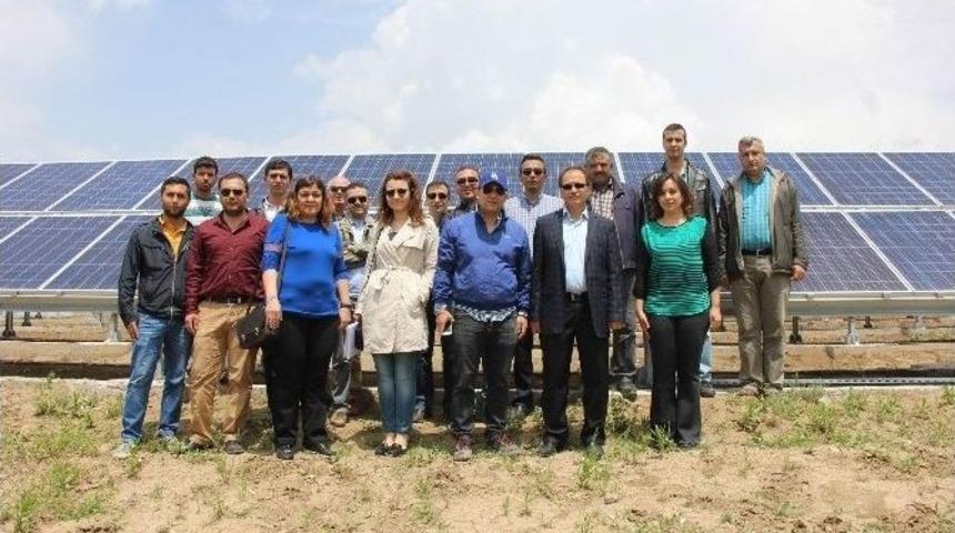 Altınyayla&rsquo;da G&uuml;neş Panelleri İle Enerji &Uuml;retimi Başladı