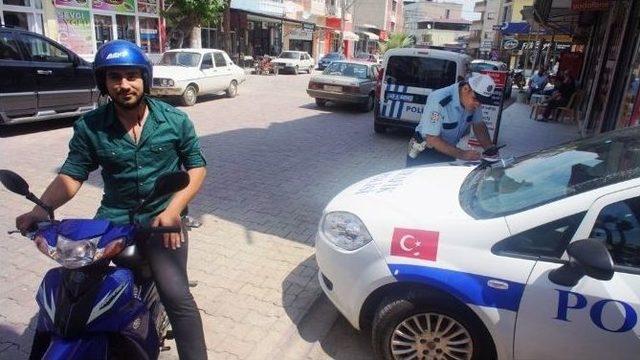 Sarıg&ouml;l&rsquo;de Motosikletlere Sıkı Denetim 1