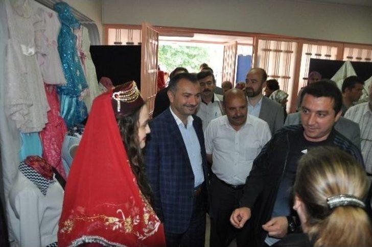 Bozüyük Halk Eğitim Merkezi Yıl Sonu Sergisi Açıldı G4