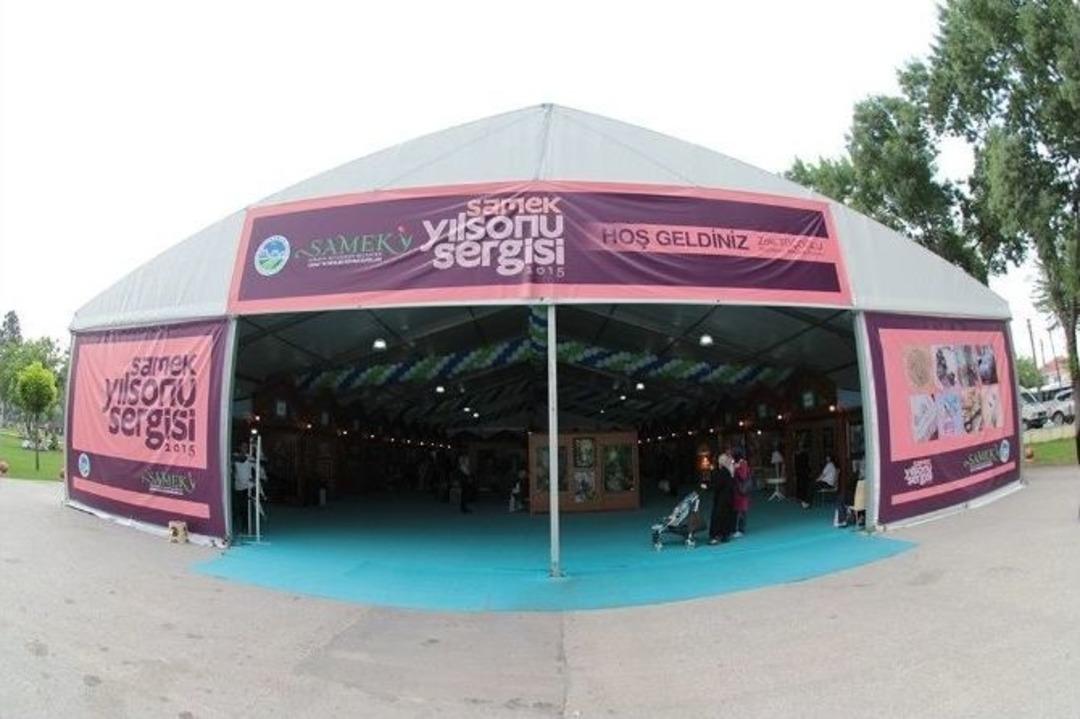 Samek Yılsonu Sergisi Ziyaret&ccedil;ilerini Bekliyor