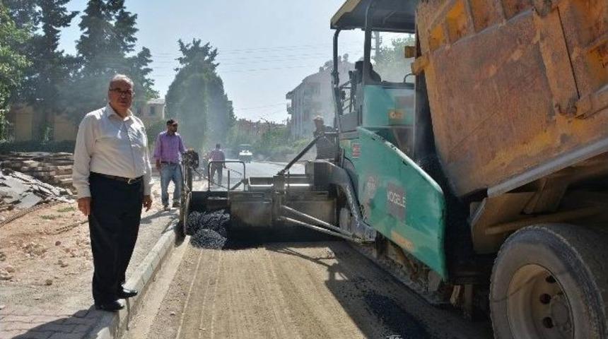 Başkan Kutlu, Asfalt &Ccedil;alışmalarını Denetledi