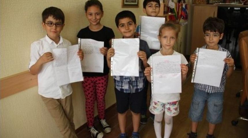 Miniklerden Başkan Y&uuml;cel&rsquo;e Mektup
