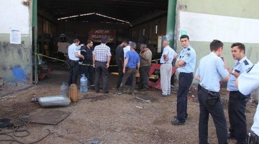 Iğdır&rsquo;da Kaynak Yapılan Mazot Deposu Patladı: 2 Yaralı