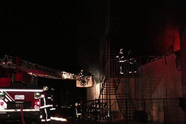 Hadımk&ouml;y de T&uuml;l Deposunda Yangın 2