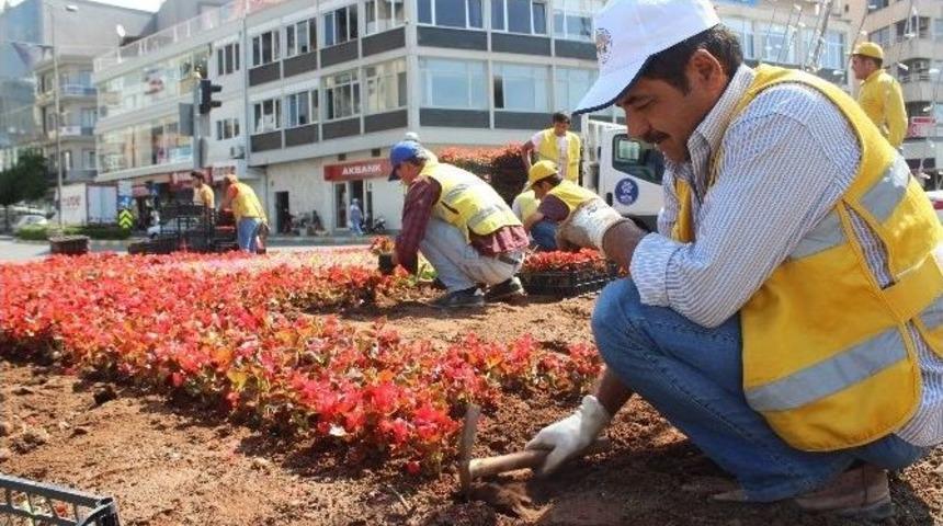 Se&ccedil;im Biti İstasyon Meydanı Bakıma Alındı