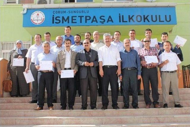 Sungurlu&rsquo;da Başarılı Kursiyerlere Sertifika 2