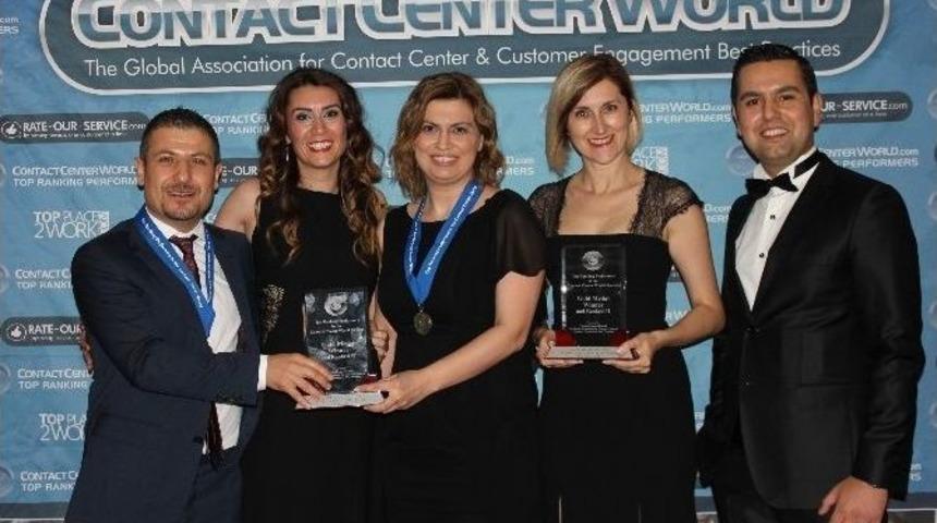 Turkcell&rsquo;e Contact Center World&rsquo;den İki &Ouml;d&uuml;l