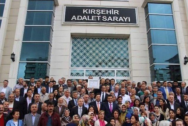 Ak Parti Milletvekili Salih Çetinkaya Mazbatasını Aldı