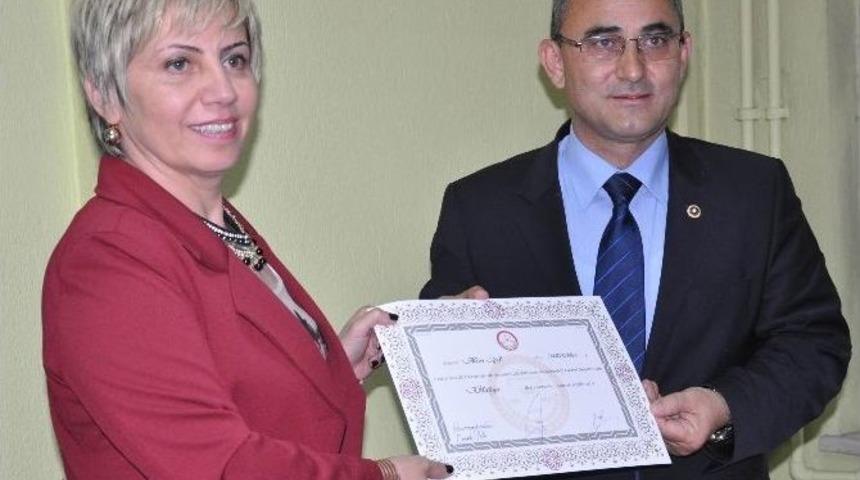 Mhp&rsquo;li Alim Işık Mazbatasını Aldı