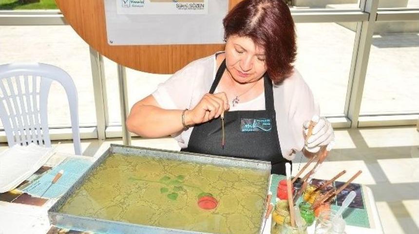 Gelenekten Geleceğe Ebru Sergisi