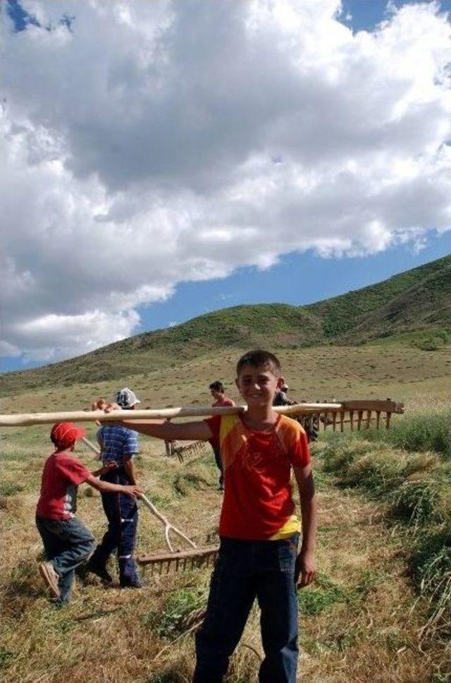 Öğrenci Çobanlar Karne Alıp Göreve Başladı 3